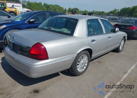 2009 Mercury Grand Marquis Ls (Fleet Only) из США, поврежденный, VIN 2MEHM75V99X608438